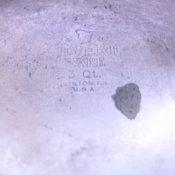 Revere Ware 1801 Copper Bottom 3 Quart Saucepan With Lid - Clinton, ILL - Picture 9 of 13